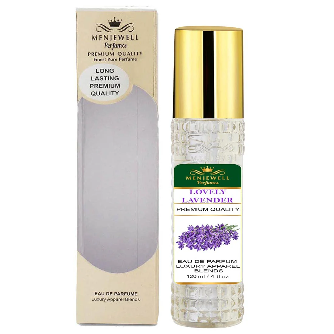 Menjewell Lovely Lavender Eau De Parfum 120ml 4.0 Fl.oz. Women Fragrance | Long Lasting - Image 2