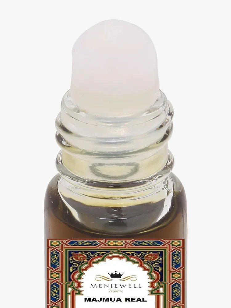 Menjewell Majmua Real Attar Perfume 9ml 0.3 Fl.oz. Each Pack Of 2 | Unisex Fragrance | Long Lasting - Image 3