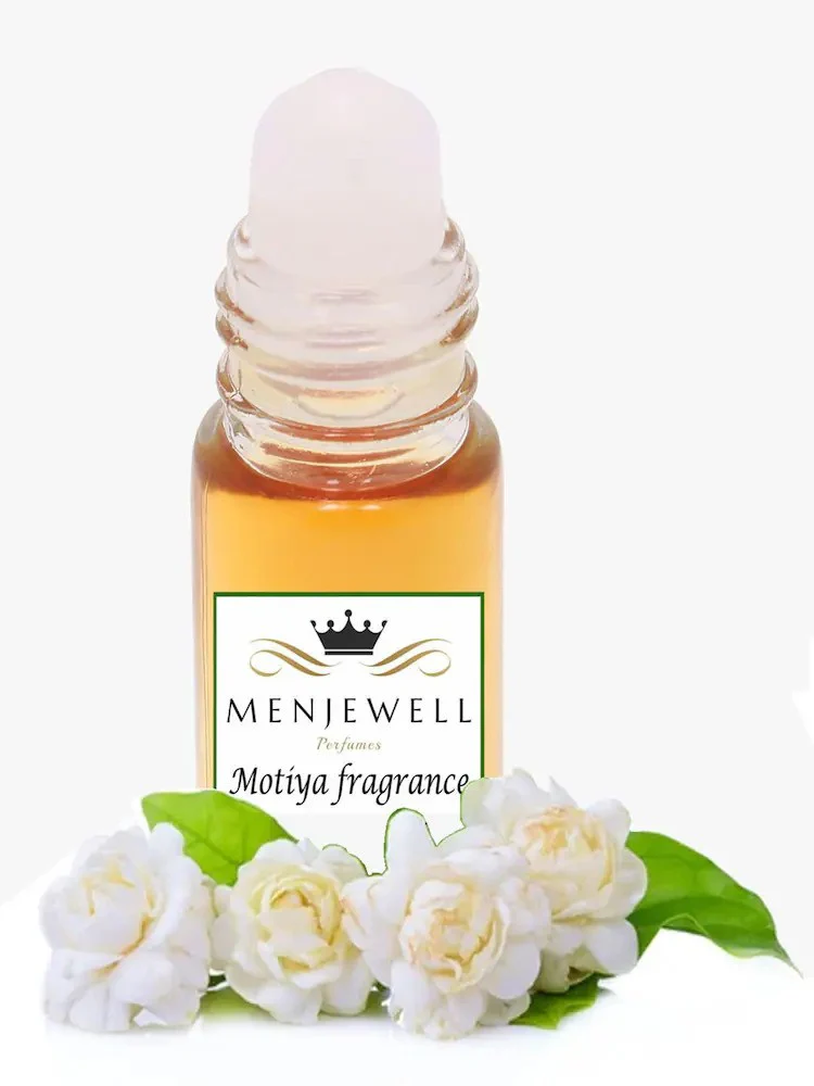 Menjewell Motiya Fragrance Eau De Perfume Attar 9ml 0.3 Fl.oz. Unisex Fragrance | Alcohol Free | Long Lasting - Image 3