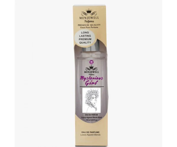 Menjewell Mysterious Girl Eau De Parfum 105ml 3.5 Fl.oz. Long Lasting | Alcohol Free | Women Fragrance - Image 4