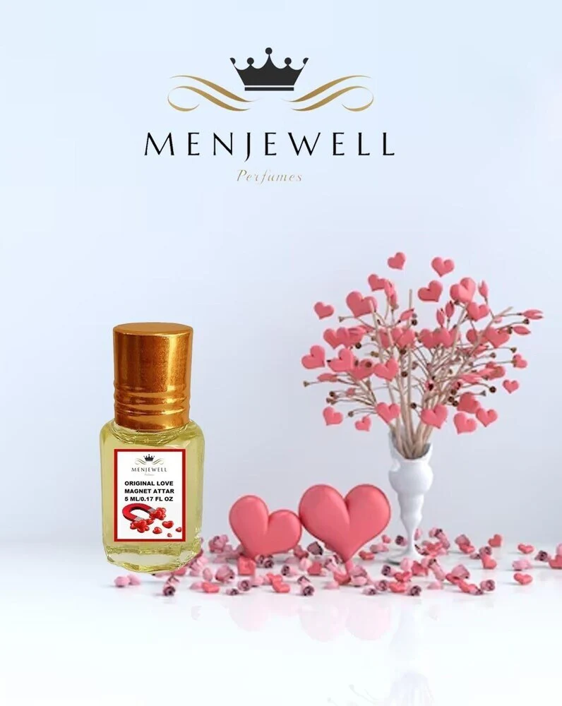 Menjewell Original Love Magnet Attar Perfume 5ml 0.17 Fl.oz. For Men & Women | Alcohol Free | Long Lasting - Image 4
