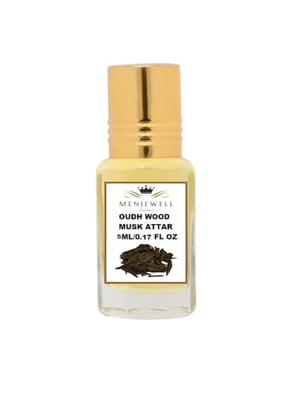 Menjewell Oudh Wood Musk Attar Perfume 5ml 0.17 Fl.oz. Unisex Fragrance | Finest Pure Perfume | No Alcohol - Image 2