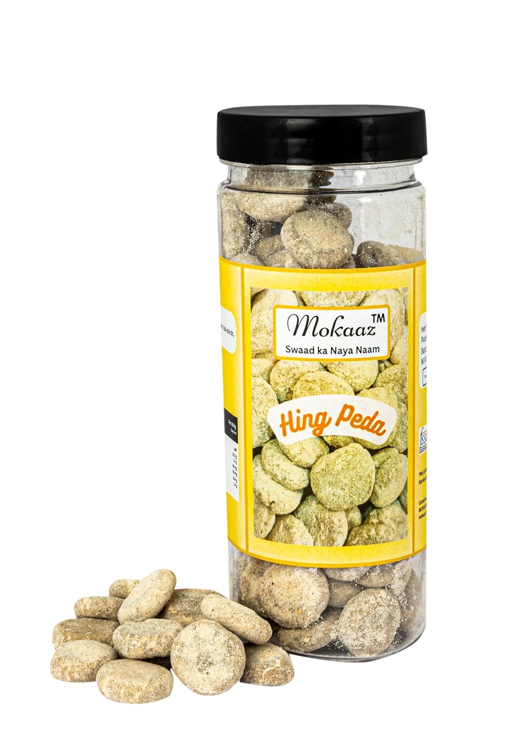 Mokaaz Hing Peda Churan 150gm, | Jar Pack