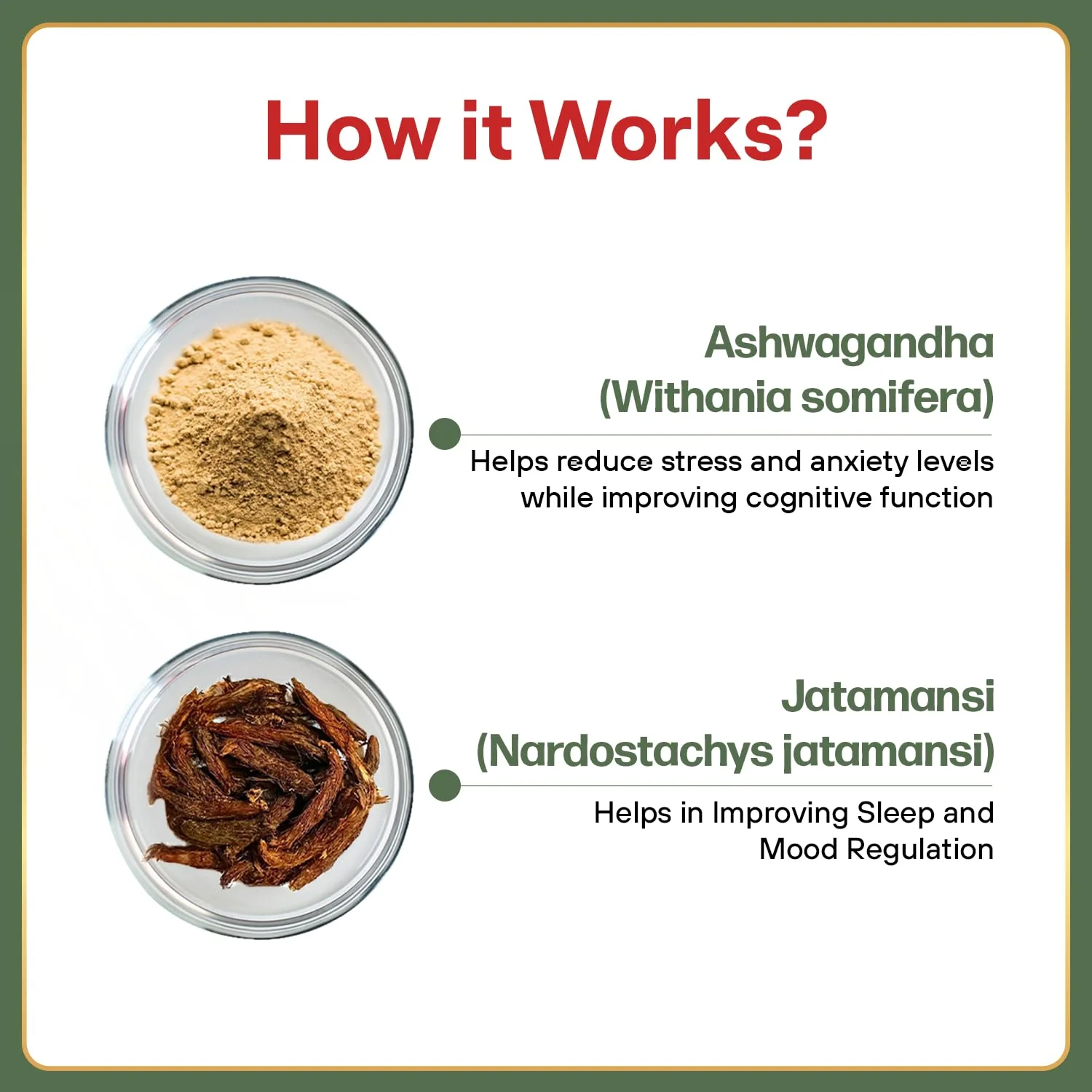 Mpil Ashwagandha Extract 350mg + Jatamansi Extract Helps In Stress Management, Improve Energy Boost Muscle Mass & Strength, Enhance Immunity Rejuvenates Mind & Body | 60 Capsules 100gm 0.2lbs - Image 2