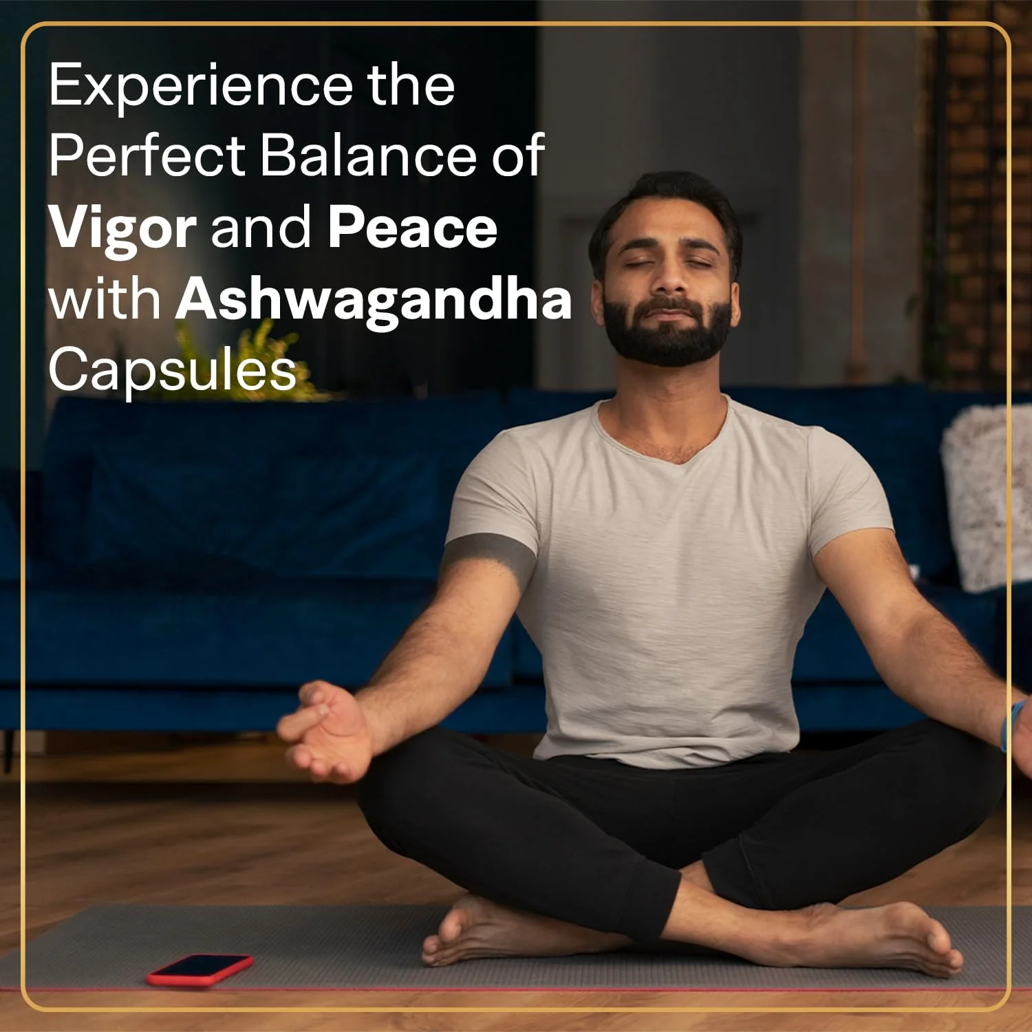Mpil Ashwagandha Extract 350mg + Jatamansi Extract Helps In Stress Management, Improve Energy Boost Muscle Mass & Strength, Enhance Immunity Rejuvenates Mind & Body | 60 Capsules 100gm 0.2lbs - Image 4