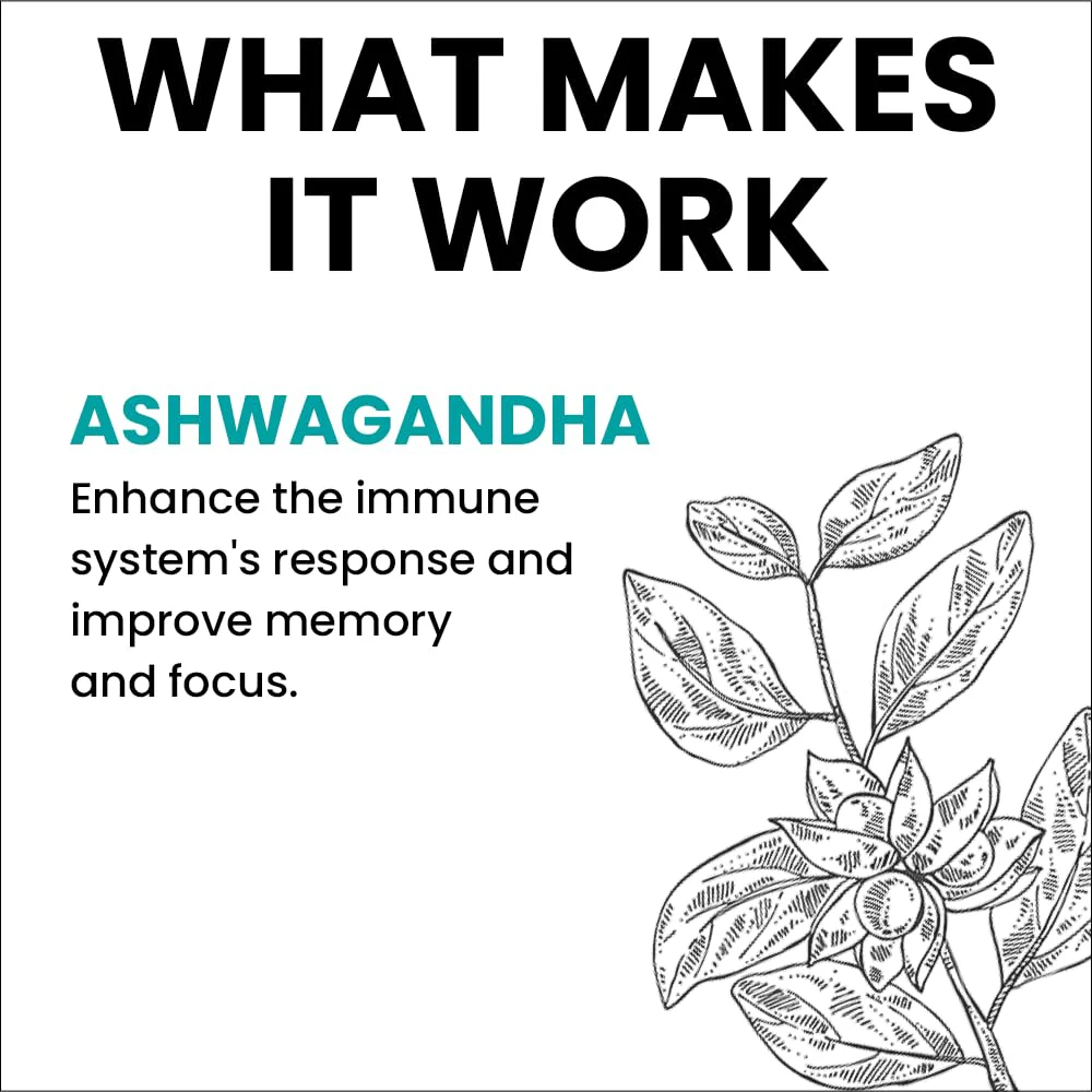 Myupchar Urjas Ashwagandha 500mg Tailored For Bodybuilders & Gym - Goers Stamina Booster, Muscle Recovery, Immune Support, Stress Reduction | 60 Tablets 100gm 0.2lbs - Image 2