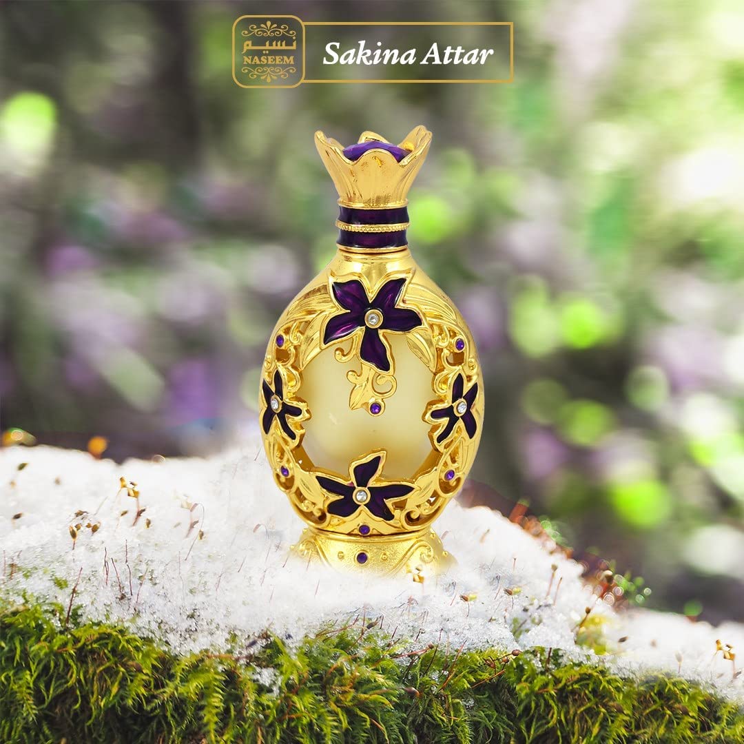 Naseem Sakina Concentrated Perfume Oil 6ml 0.2 Fl.oz. Long Lasting Arabian Fragrance Oil For Women | Alcohol Free - Image 4