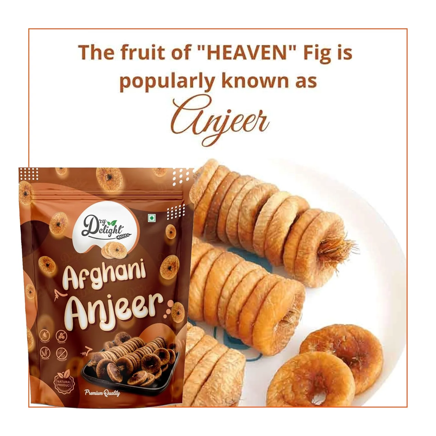 Nature's Premium Afghani Anjeer By Dry Delight 1kg, | Afghanistan Dried Figs Anjeer Nutrient-rich, Irresistibly Delicious Figs | 35.2 Ounce - Image 3