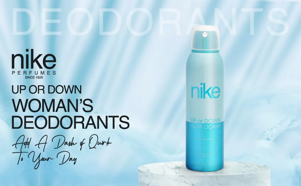 Nike Up Or Down Eau De Toilette Long Lasting Deodorant Spray 200ml 6.7 Fl.oz. | Perfect Birthday Gift For Girlfriend - Image 2