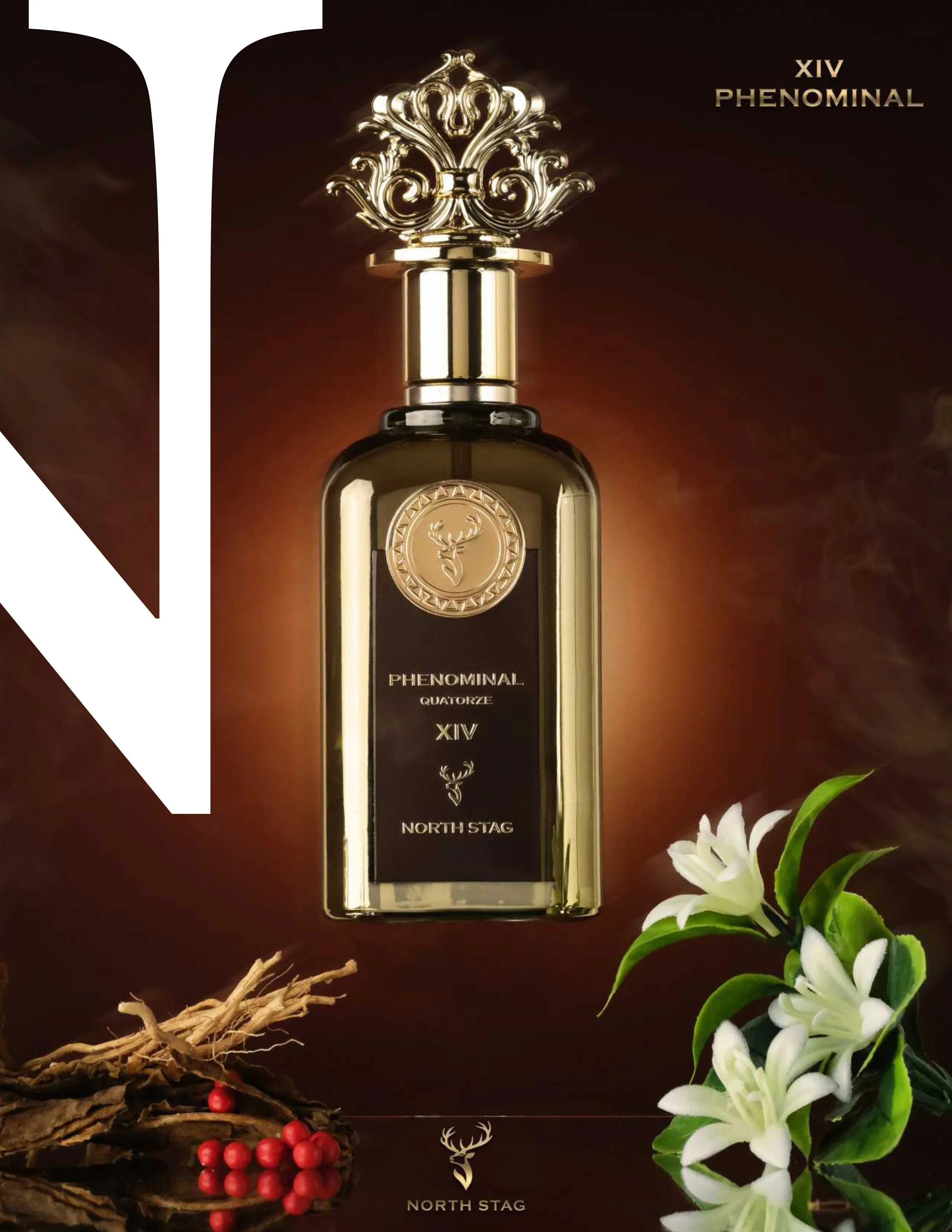 North Stag Phenomenal Quatorze XIV Extrait De Parfum 100ml 3.4 Fl.oz. Unisex Fragrance - Image 7
