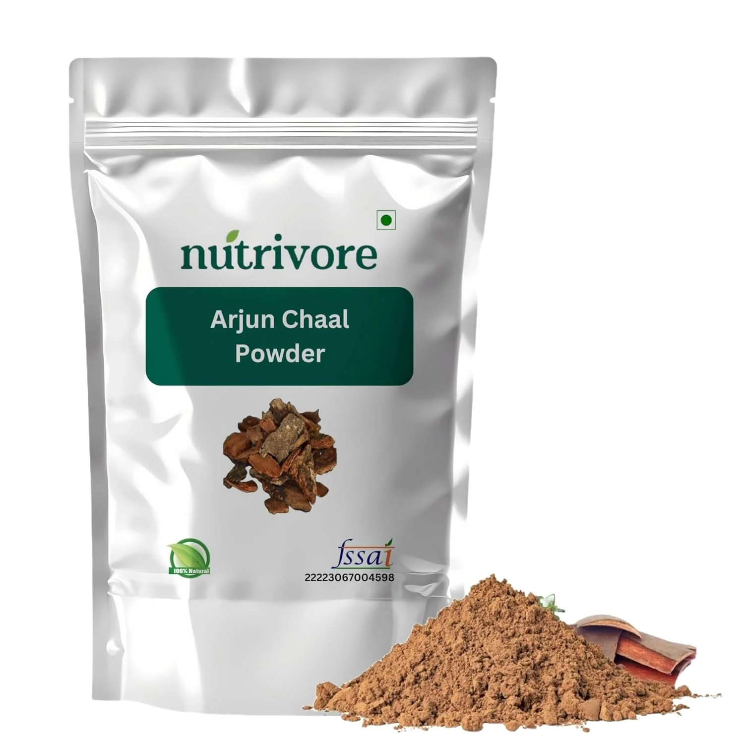 Nutrivore Arjun Chaal Powder 100% Natural & Pure Herbal Arjun Ki Chaal Powder For Men & Women, Support Heart Health & Promote Good Cholesterol | 200gm 0.4lbs - Image 4