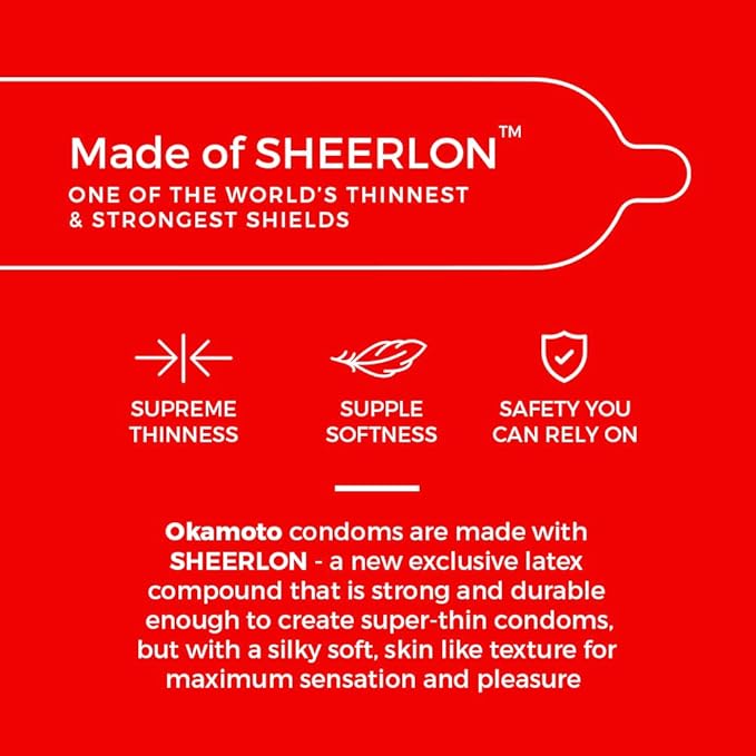 Okamoto Skinless Skin - Ultra Thin Condoms - Image 4
