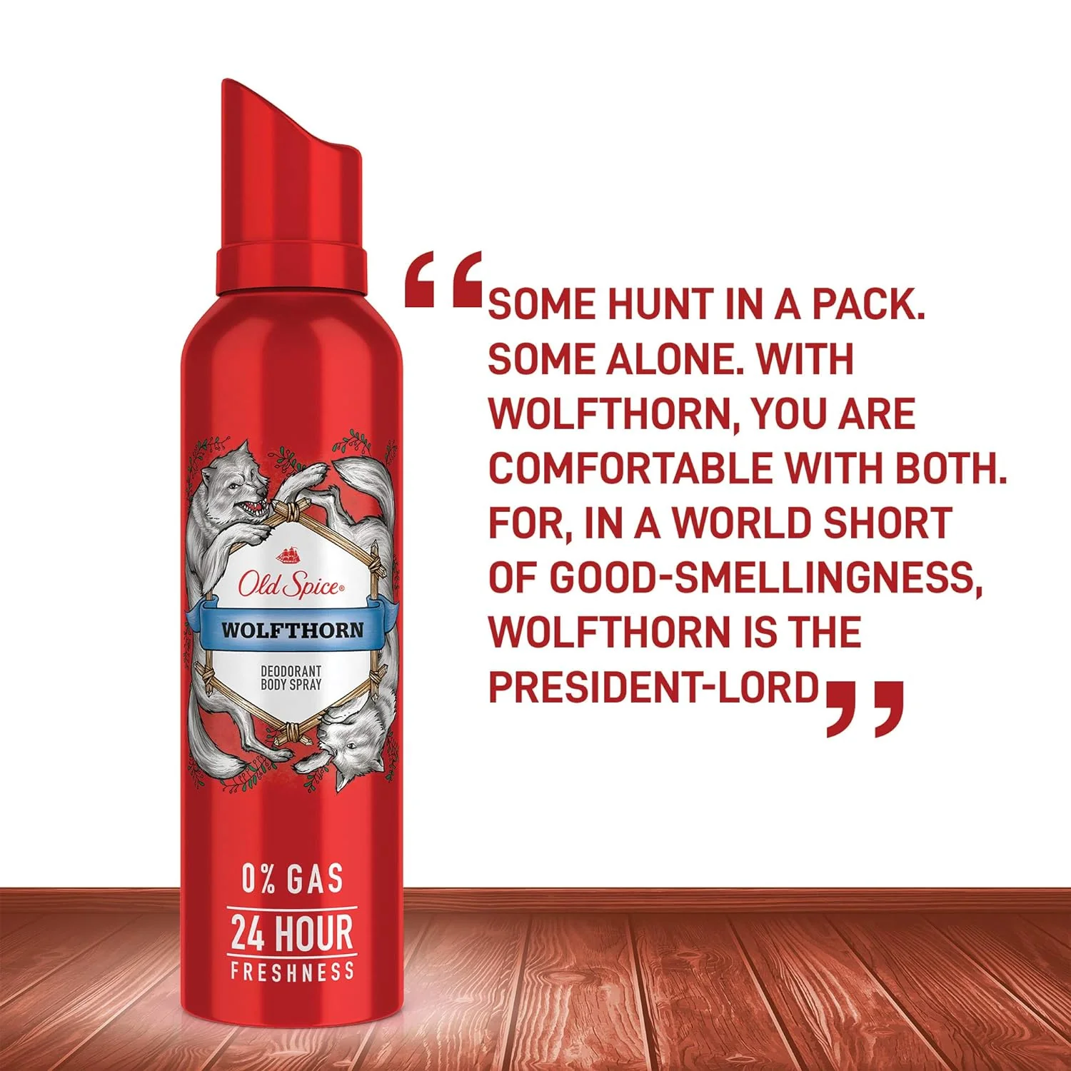 Old Spice Combo Of 2 Wolfthorn No Gas Deodorant Body Spray Perfume For Men 140ml Each 4.7 Fl.oz. - Image 4