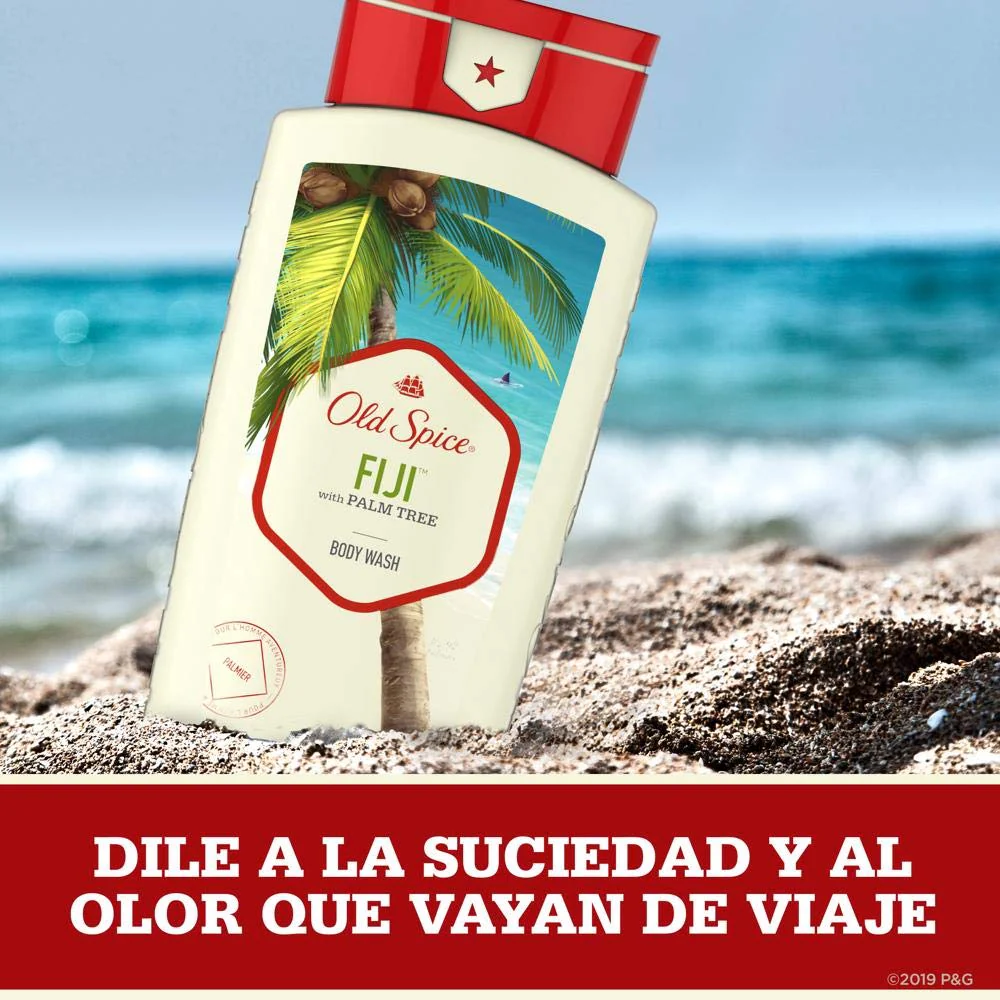 Old Spice Fresh Collection Body Wash Fiji 473ml 16 Fl.oz. | For Men & Women - Image 3