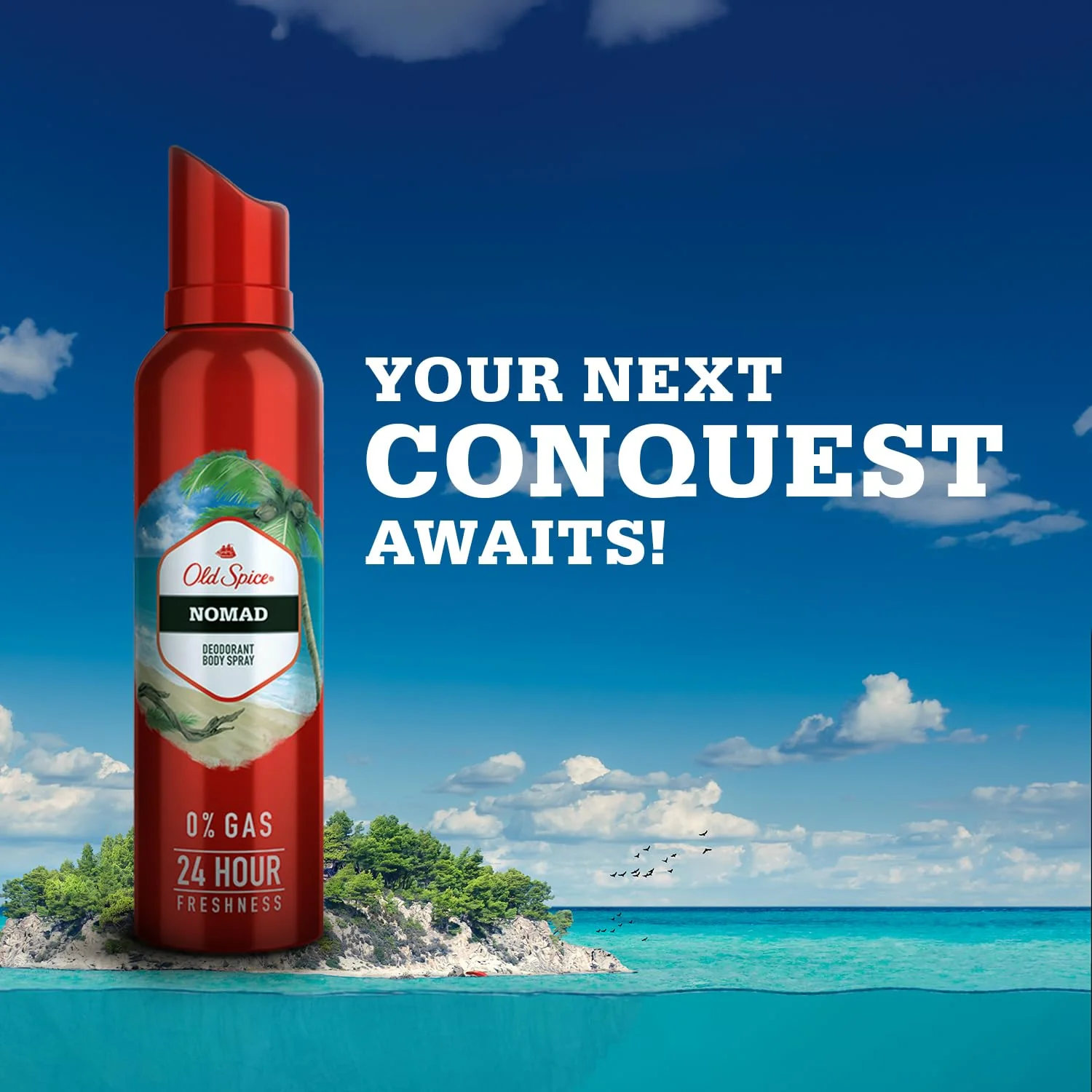 Old Spice Pack Of 2 Deodorant  Lionpride + Nomad 140ml Each 4.7 Fl.oz. No Gas Body Spray For Men | 24 Hour Long Lasting Freshness - Image 7