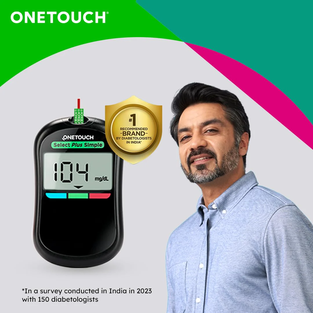 OneTouch Select Plus Test Strips - Pack of 50 Strips | Blood Sugar Test Machine Testing Strips | Global Iconic Brand | For use with OneTouch Select Plus Simple Glucometer - Image 2