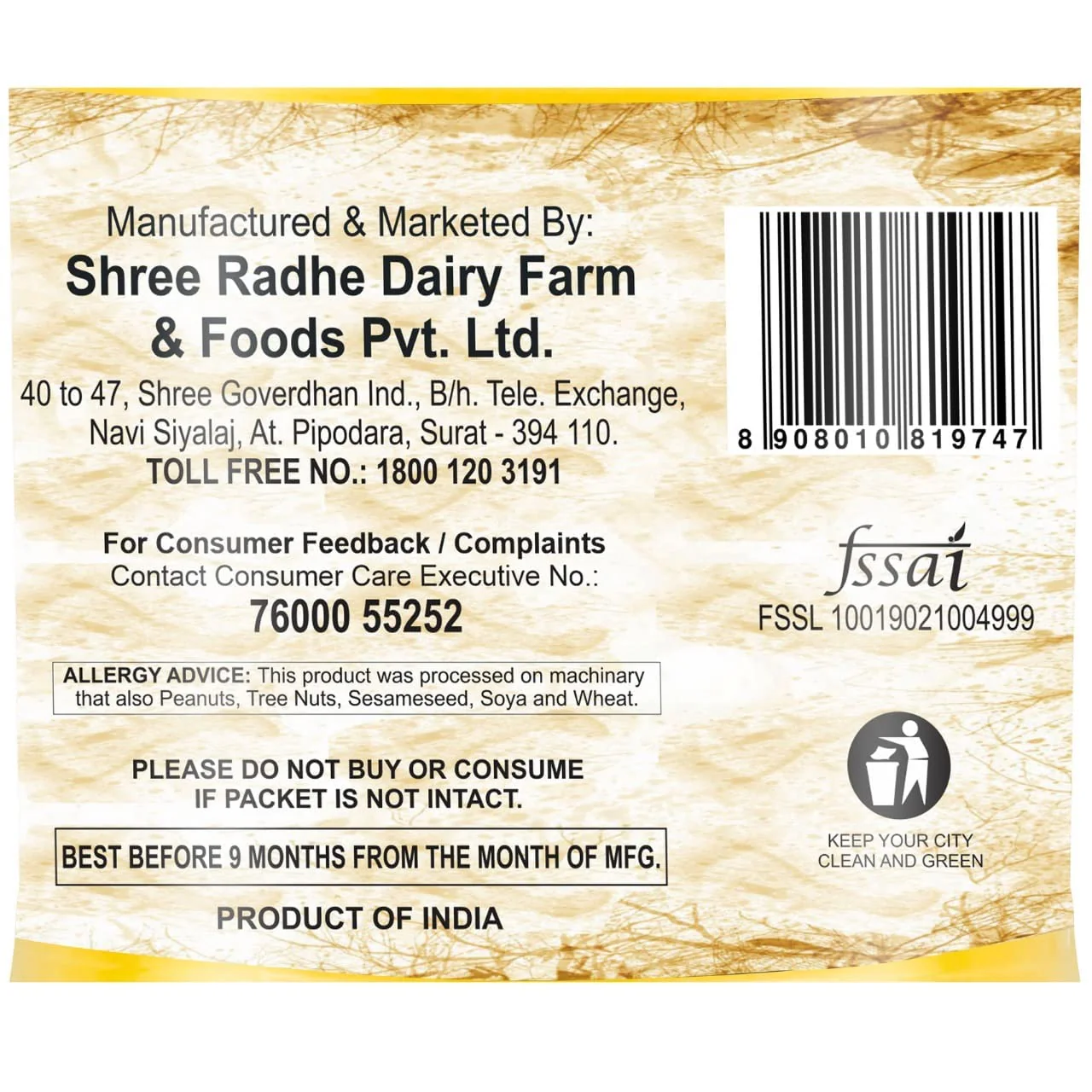 Organic A2 Gir Cow'S Ghee By Goshala | Rich In Vitamin A & Healthy Nutrients Desi Ghee Perfect For Improve Digestion | (500ml) 16.9 Ounce | Jar Pack - Image 4