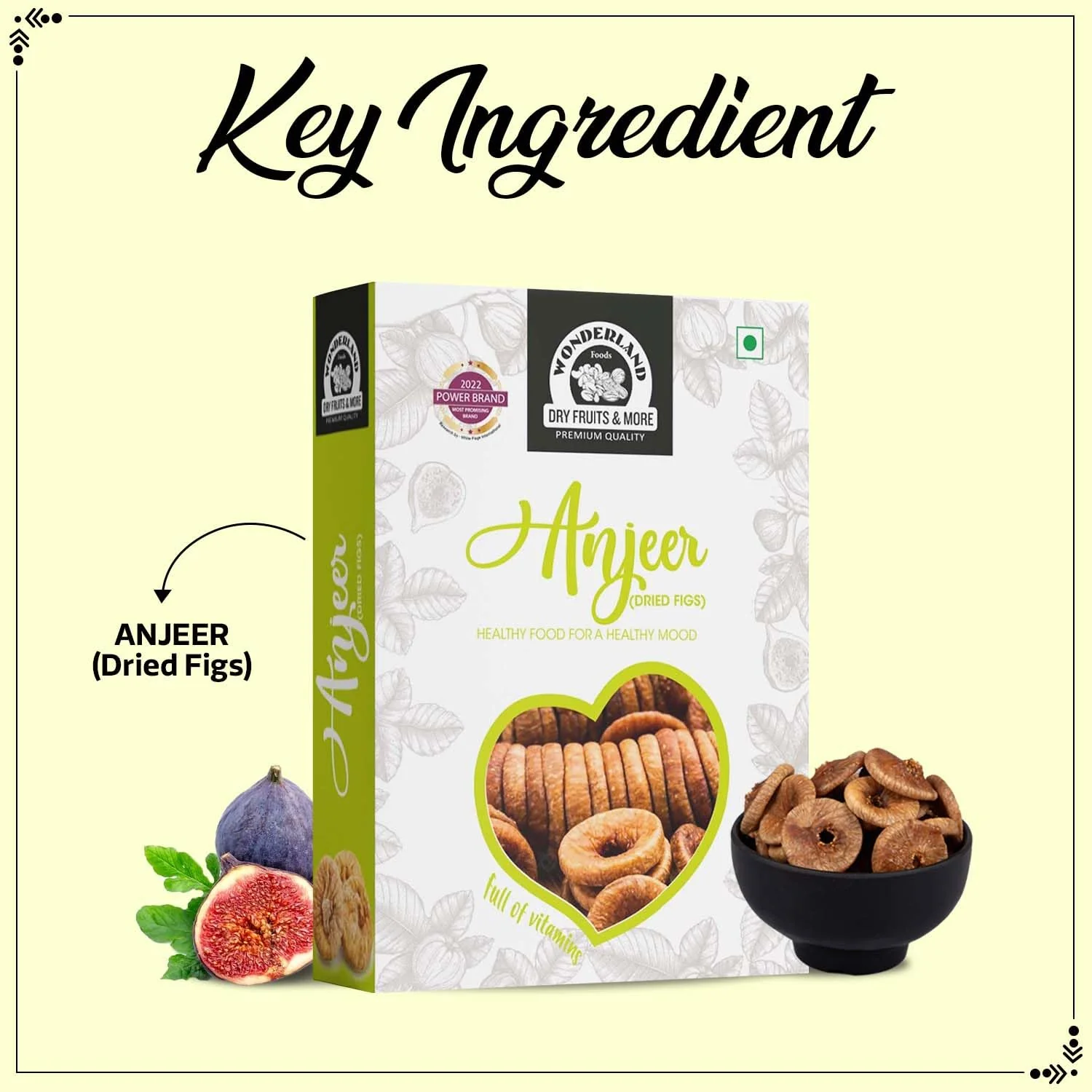 Organic Dried Afghani Anjir Figs By Wonderland Foods 900gm, | Munch The Healthy Cruch Jumbo Size Anjir Figs Pack | Rich In Iron, Fibre & Vitamins Healthy Snack | 31.7 Ounce - Image 2