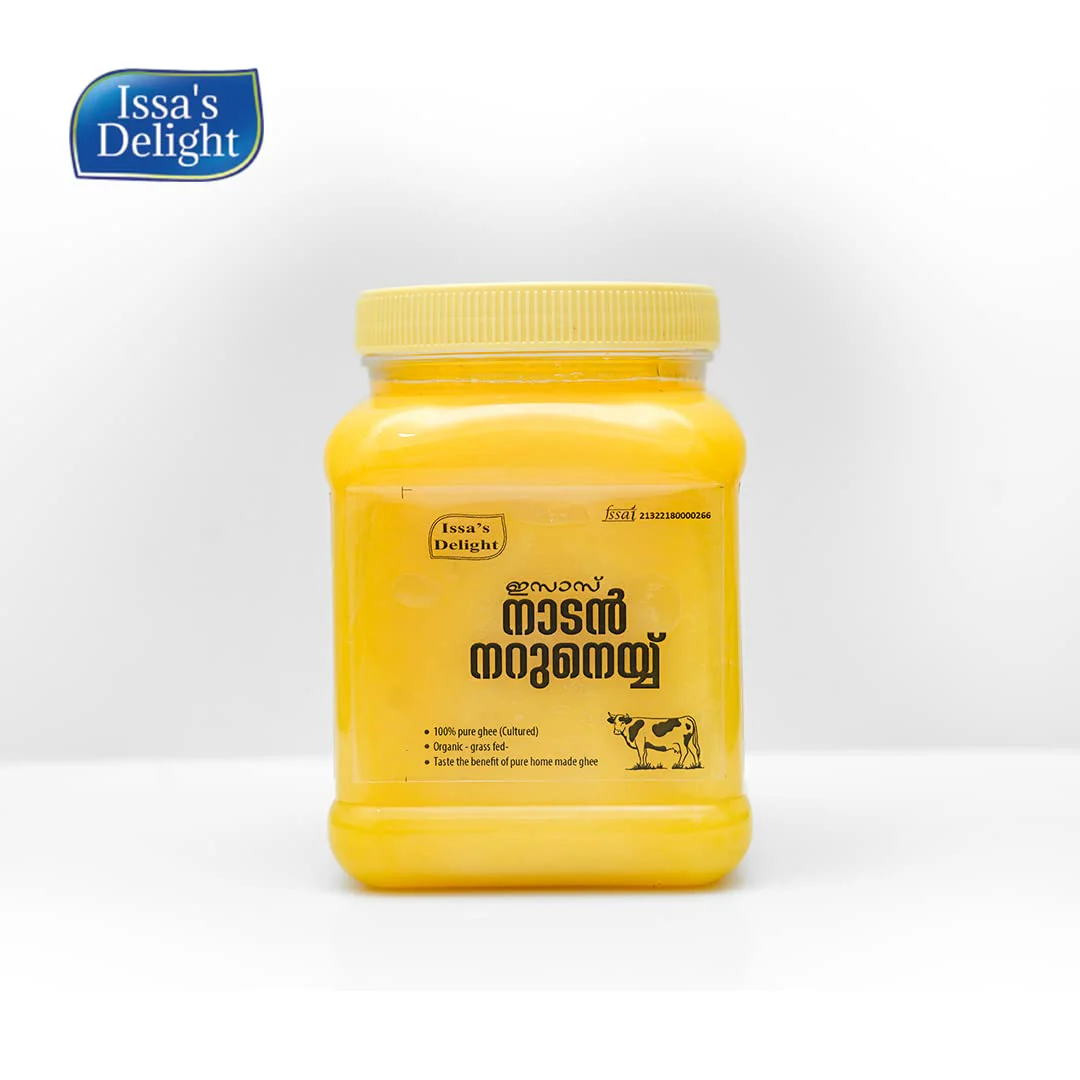 Organic Home Made Cow Ghee By Issas Delight | High In Protein Fiber Healthy Desi Ghee For Cooking | (500ml) 16.9 Ounce | Jar Pack