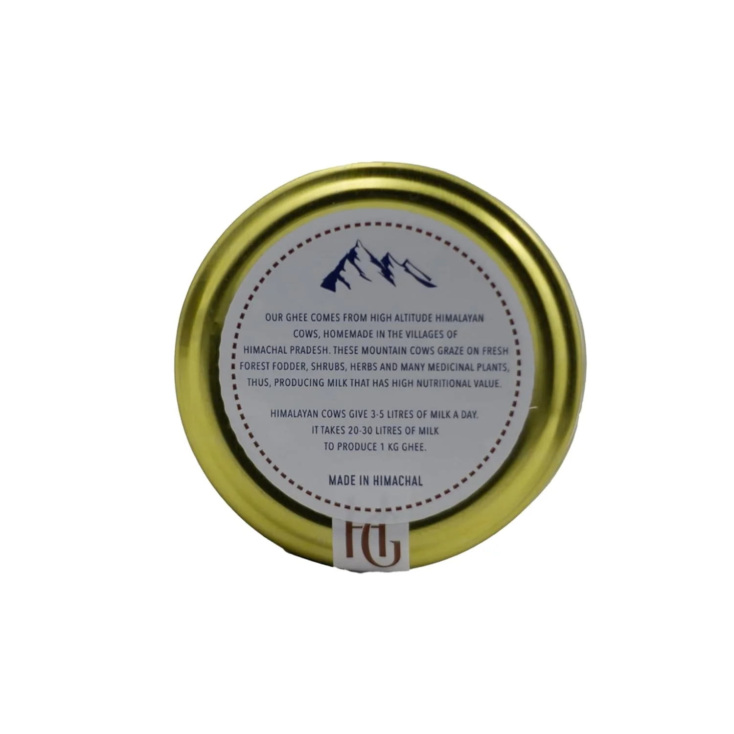 Organic Natural Himalayan Cow Desi Ghee By Himalayan Gatherer | Great Source Of Protein Fiber Homemade Desi Cow Ghee Good For Roast Makhana | (150ml) 5.0 Ounce | Jar Pack - Image 3