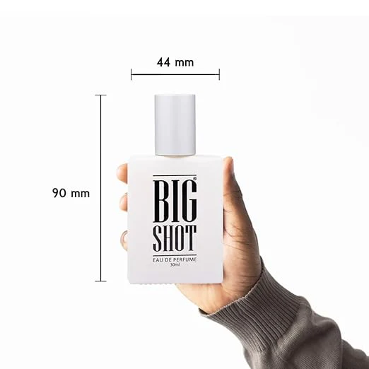 Oscar Big Shot White Long Lasting Perfume | Floral Fragrance | Everyday Use Eau De Perfum For Men | 30ml 1 Fl.oz. - Image 4