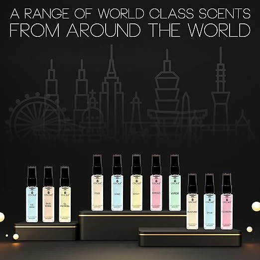 Oscar Forever Scents For Him 8ml 0.2 Fl.oz. Each X11 | Perfume Sets For Men & Boys | Mini Pocket Perfume | Eau De Parfum | Travel Pocket Perfume - Image 4