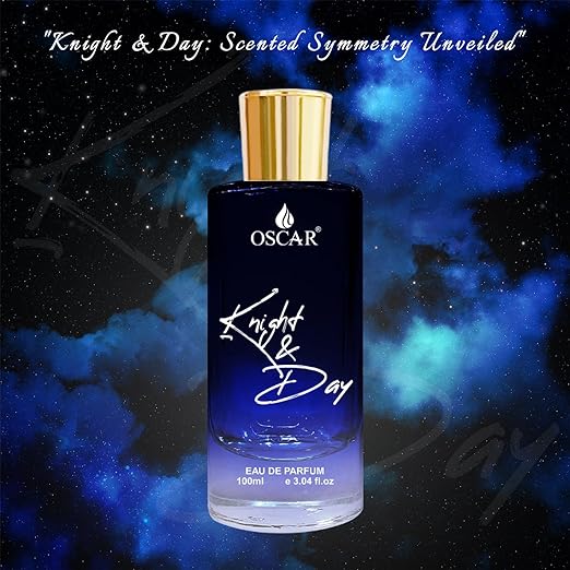 Oscar Knight & Day Perfume 100ml 3.4 Fl.oz. | Notes Of Amber & Patchouli | Premium Luxury Perfume | Long Lasting | Fresh Fragrance | Edp | Unisex - Image 2