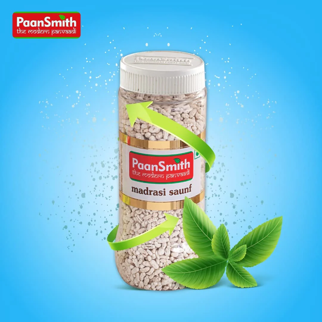 Paansmith Madrasi Saunf (Mukhwas) 180gm, | After Meal Digestive - Image 3