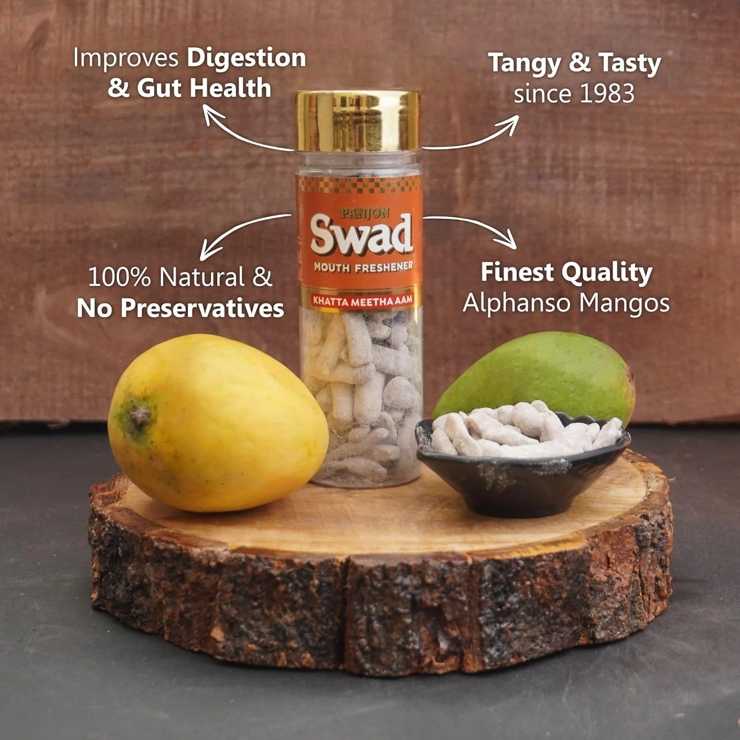 Panjon Swad Anar Amla & Khatta Meetha Aam 250gm, (125gm *2 Bottles) - Image 3