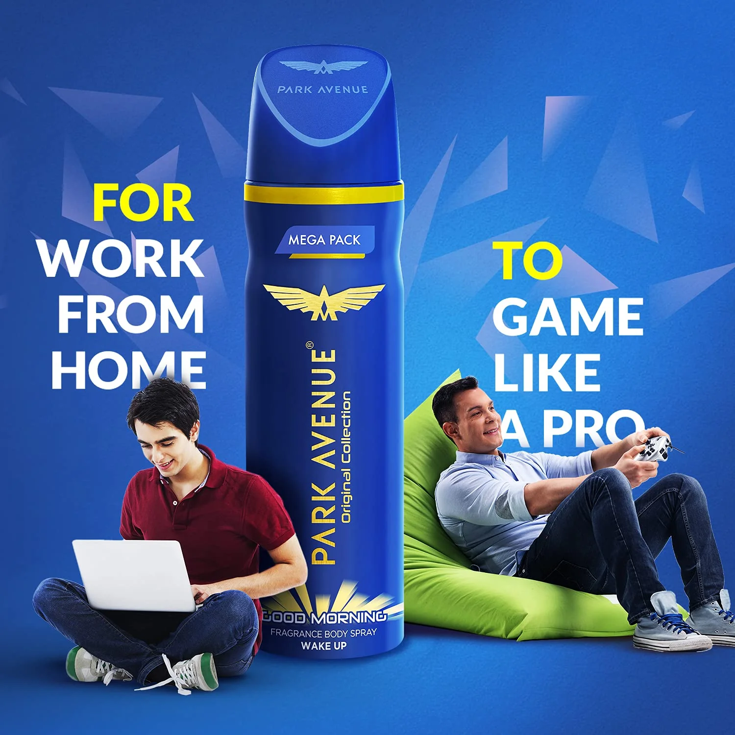 PARK AVENUE MEGA PACK GOOD MORNING DEODORANT BODY SPRAY FOR MEN 220ML 7.4 FL.OZ. EACH PACK OF 2 - Image 3
