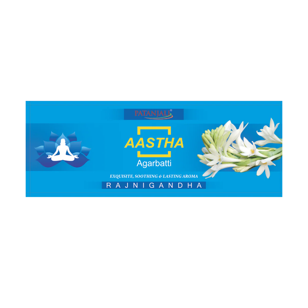 Patanjali Aastha Agarbatti Rajnigandha, With Exquisite, Soothing & Long Lasting Aroma | 25gm - Image 3