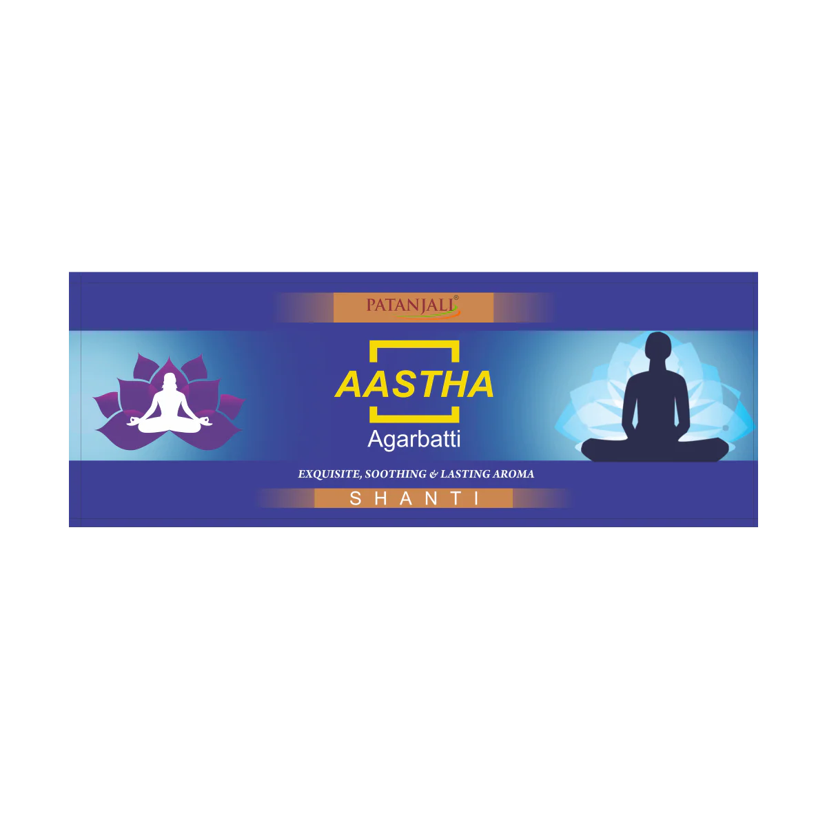 Patanjali Aastha Agarbatti Shanti, With Exquisite, Soothing & Long Lasting Aroma | 25gm - Image 3