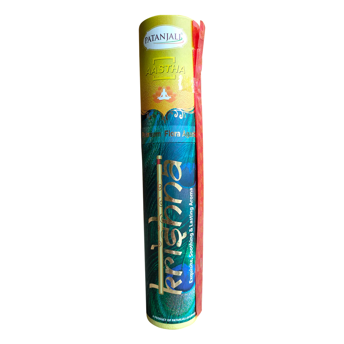 Patanjali Aastha Handmade Agarbatti Krishna, 50 N, With Lasting Aroma | 115gm