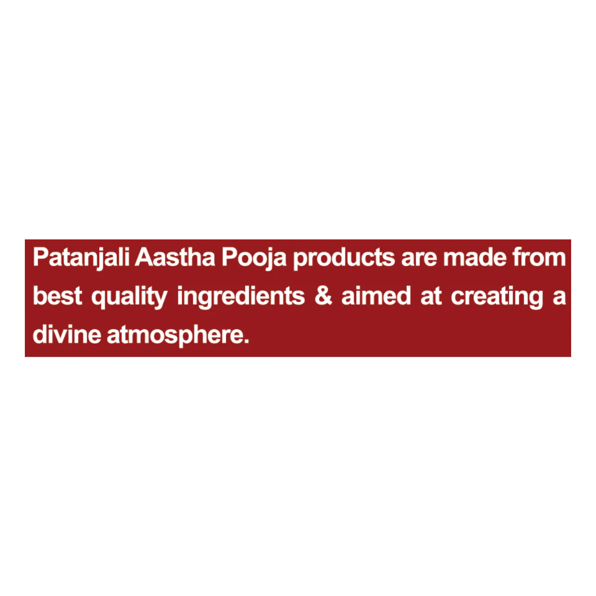 Patanjali Aastha Premium Agarbatti Saffron Sandal, With Soothing & Long Lasting Aroma | 36gm - Image 3