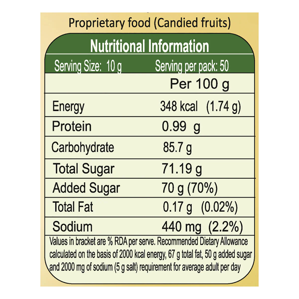 Patanjali Amla Chatpata Candy 500gm - Image 4