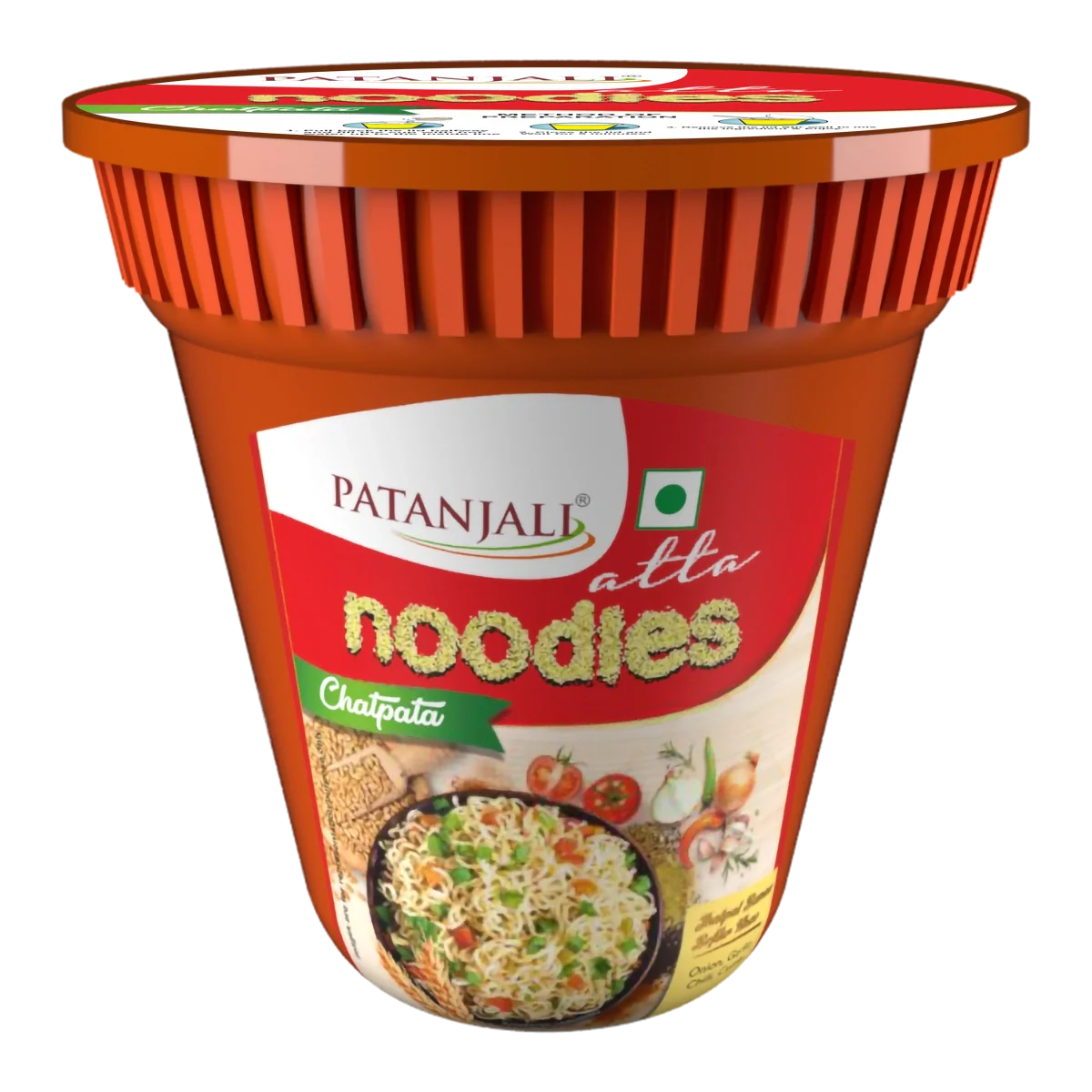 Patanjali Atta Cup Noodles Chatpata 70gm