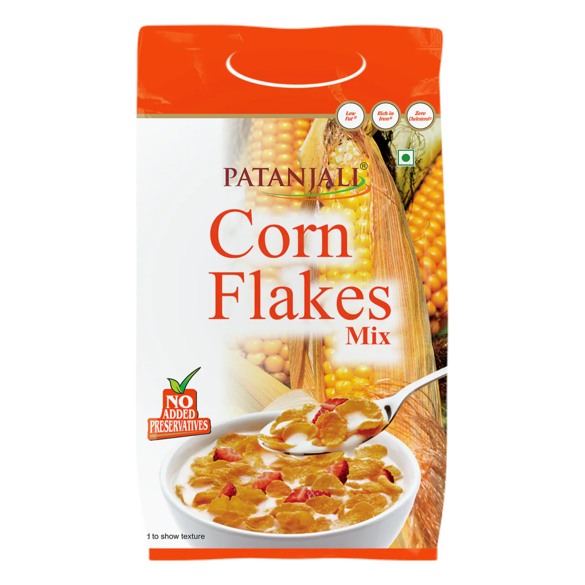 Patanjali Corn Flakes Mix (Pouch) 500gm
