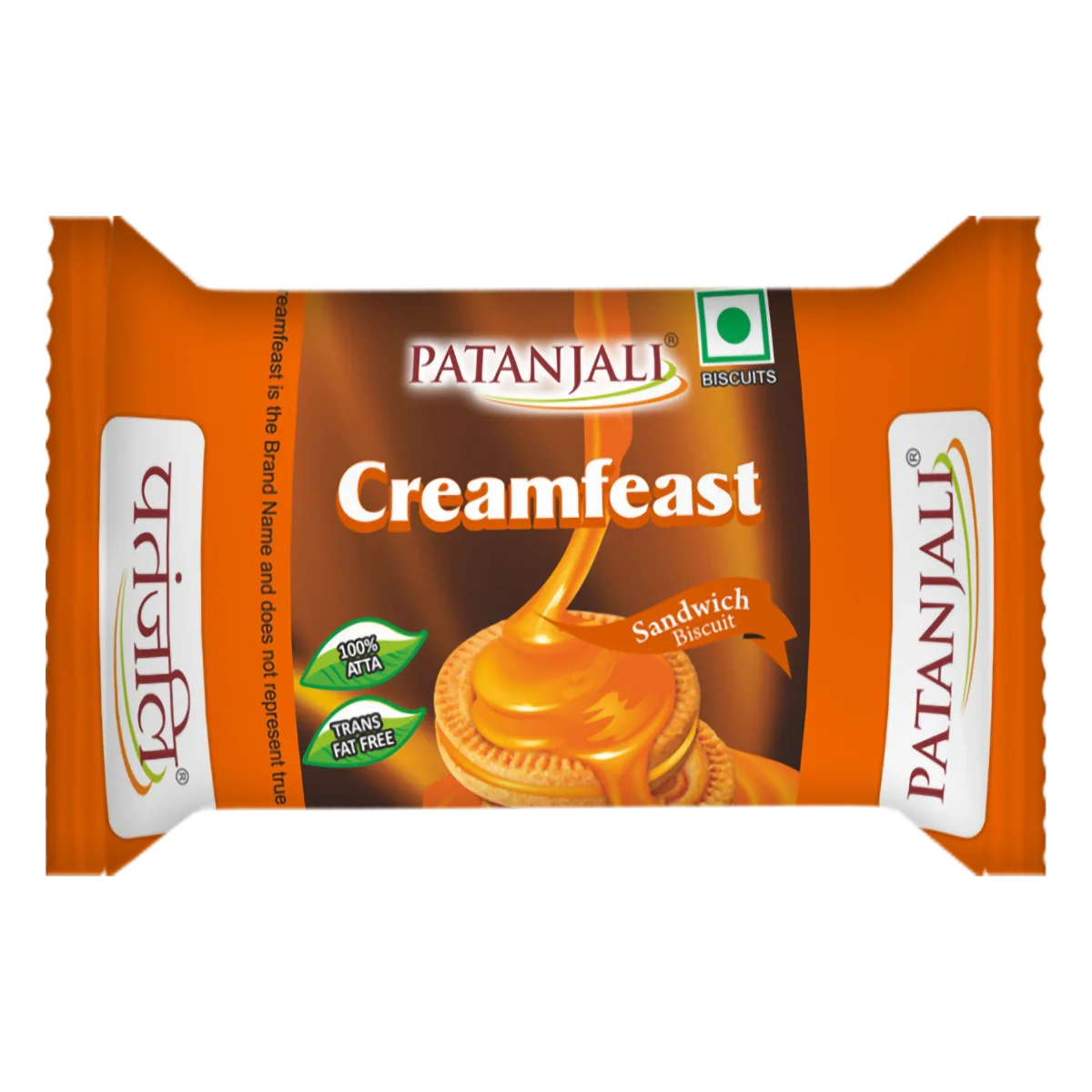 Patanjali Creamfeast Orange Biscuit 32.5gm