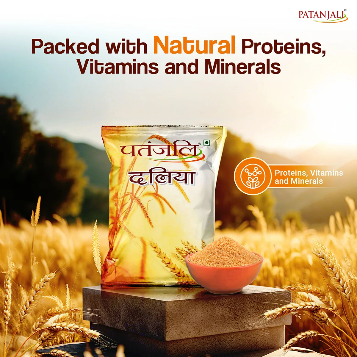 Patanjali Dalia 500gm - Image 5