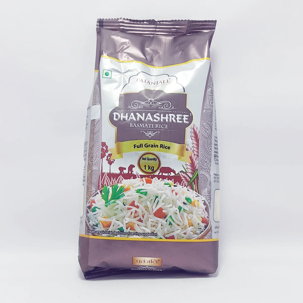 Patanjali Dhanshree Basmati Rice 1kg
