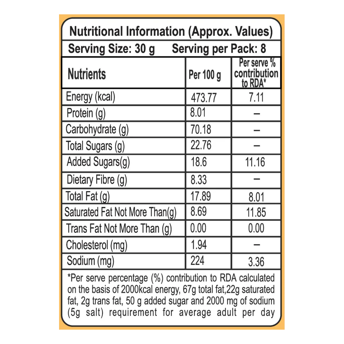 Patanjali Digestive Cookies 250gm - Image 2