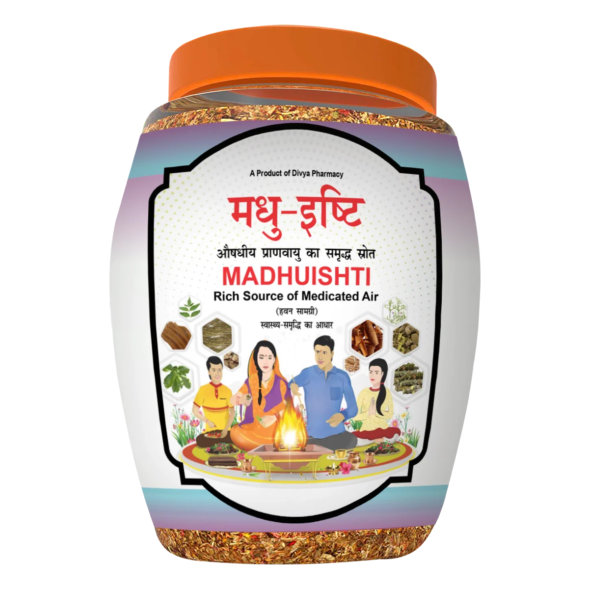 Patanjali Divya Madhuishti (Hawan Samagri)400gm Each (12 Pcs) 4.8kg - Image 2