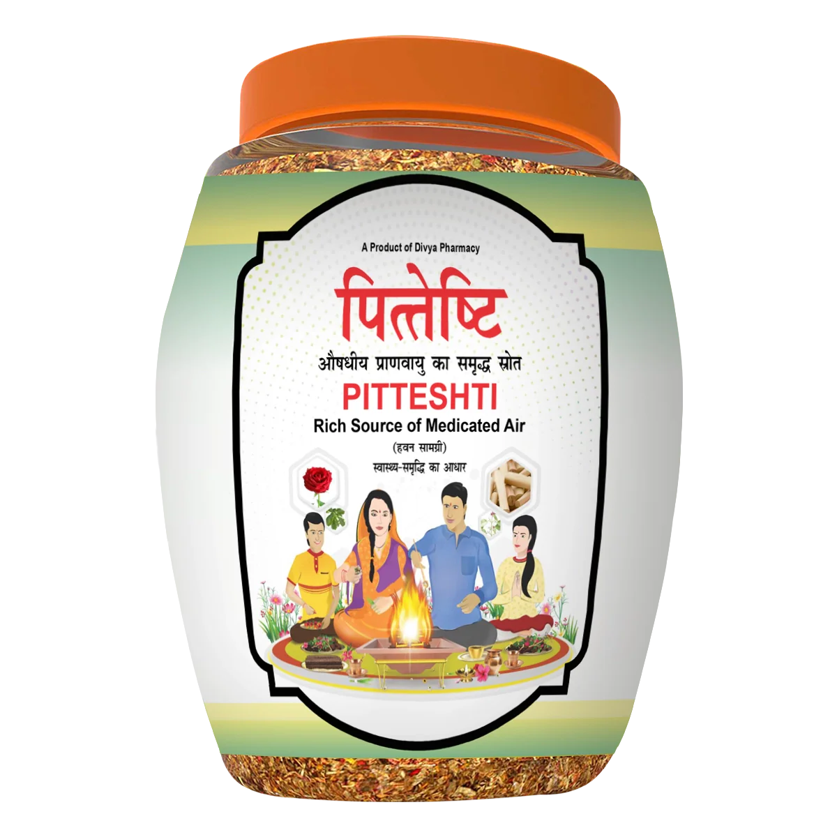 Patanjali Divya Pitteshti (Hawan Samagri) 400gm Each (12 Pcs) With Beneficial In Pittaja, 4.8kg - Image 2