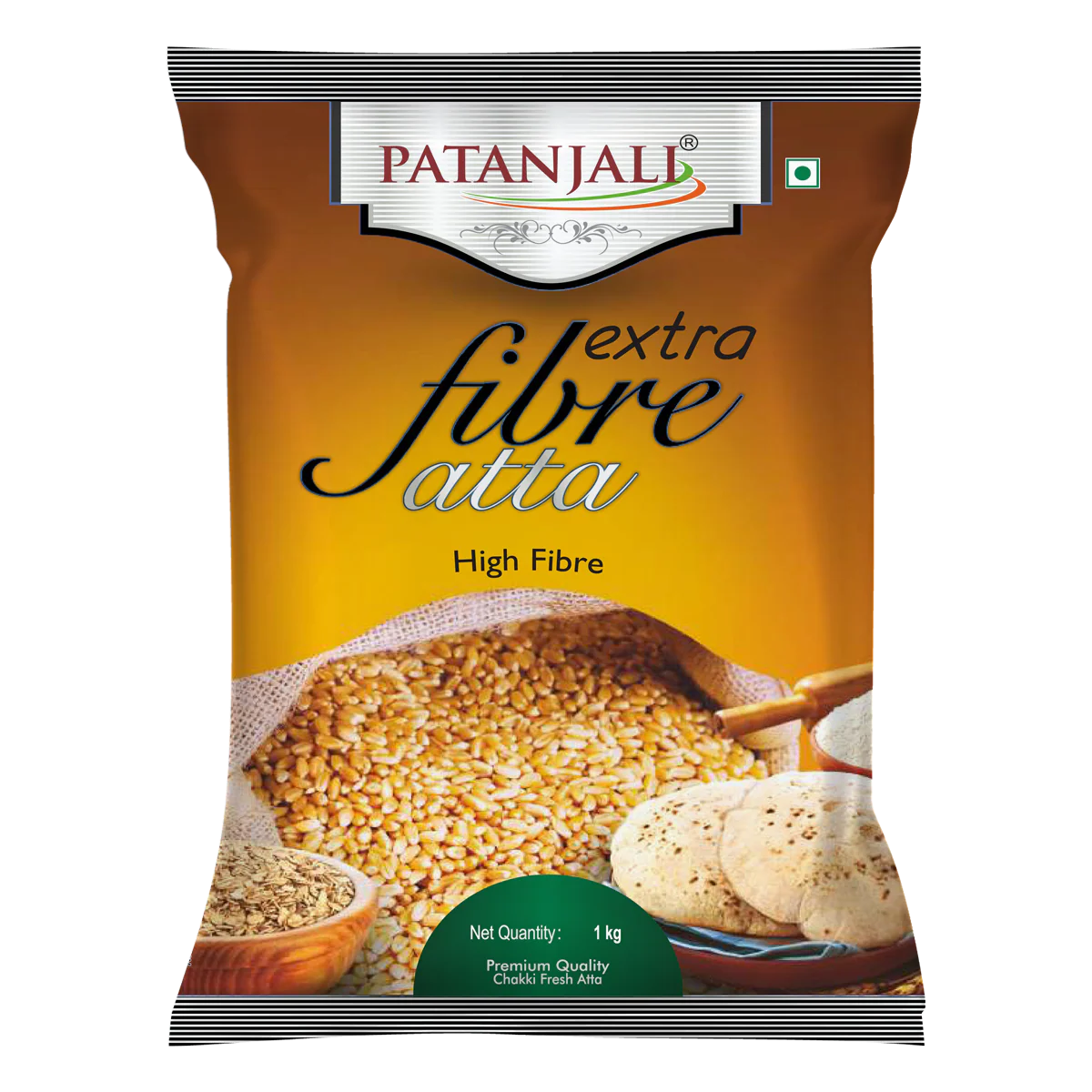 Patanjali Extra Fibre Atta 1kg