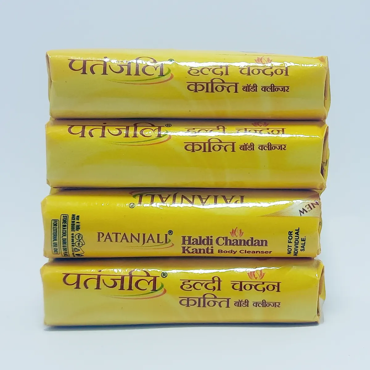 Patanjali Haldi Chandan Kanti Body Cleanser, Pack Of 4, With Nourishing & Hydrating The Skin,180gm - Image 5