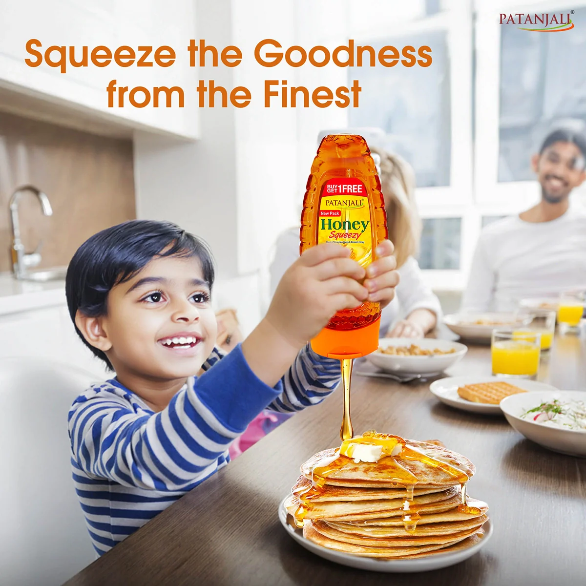 Patanjali Honey Squeeze - 400 G (1+1 Combo) 800gm - Image 3