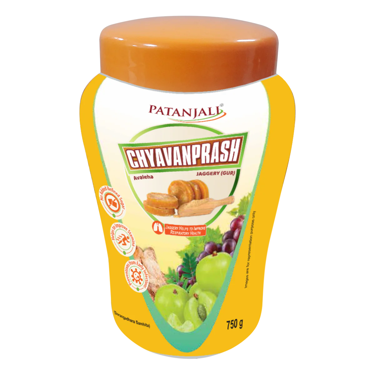 Patanjali Jaggery (Gur) Chyavanprash 750gm