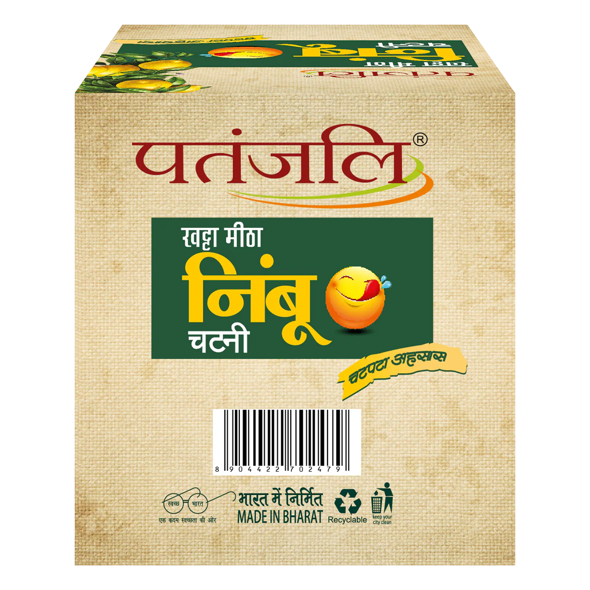 Patanjali Khatta Mitha Nimboo Chutney 250gm - Image 2