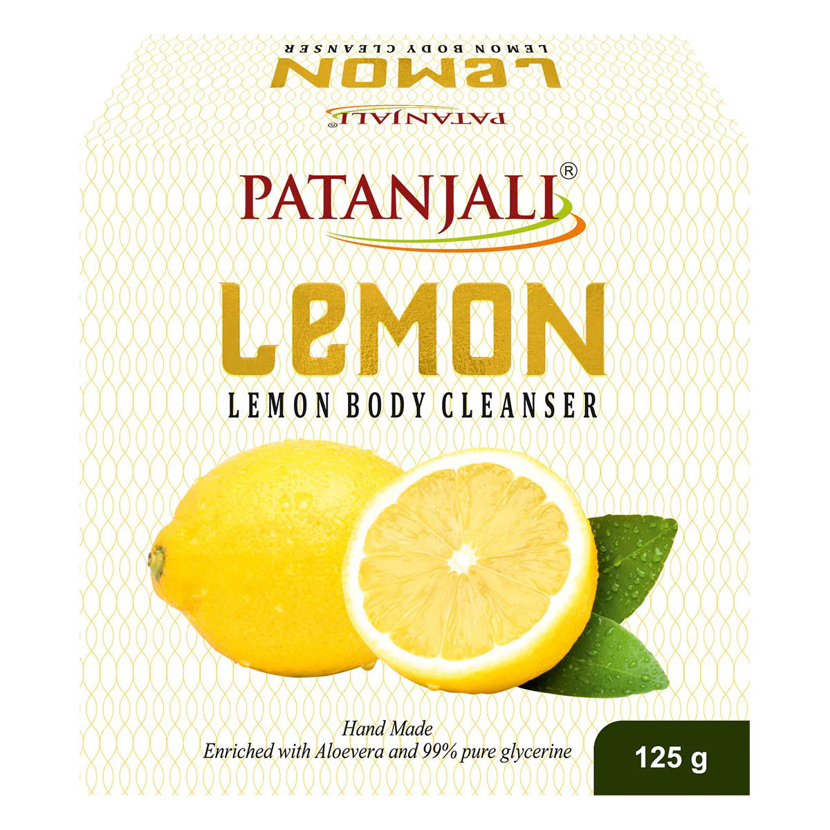 Patanjali Lemon Body Cleanser, With Cleanse Gently, Purify And Provide Long Lasting 125gm