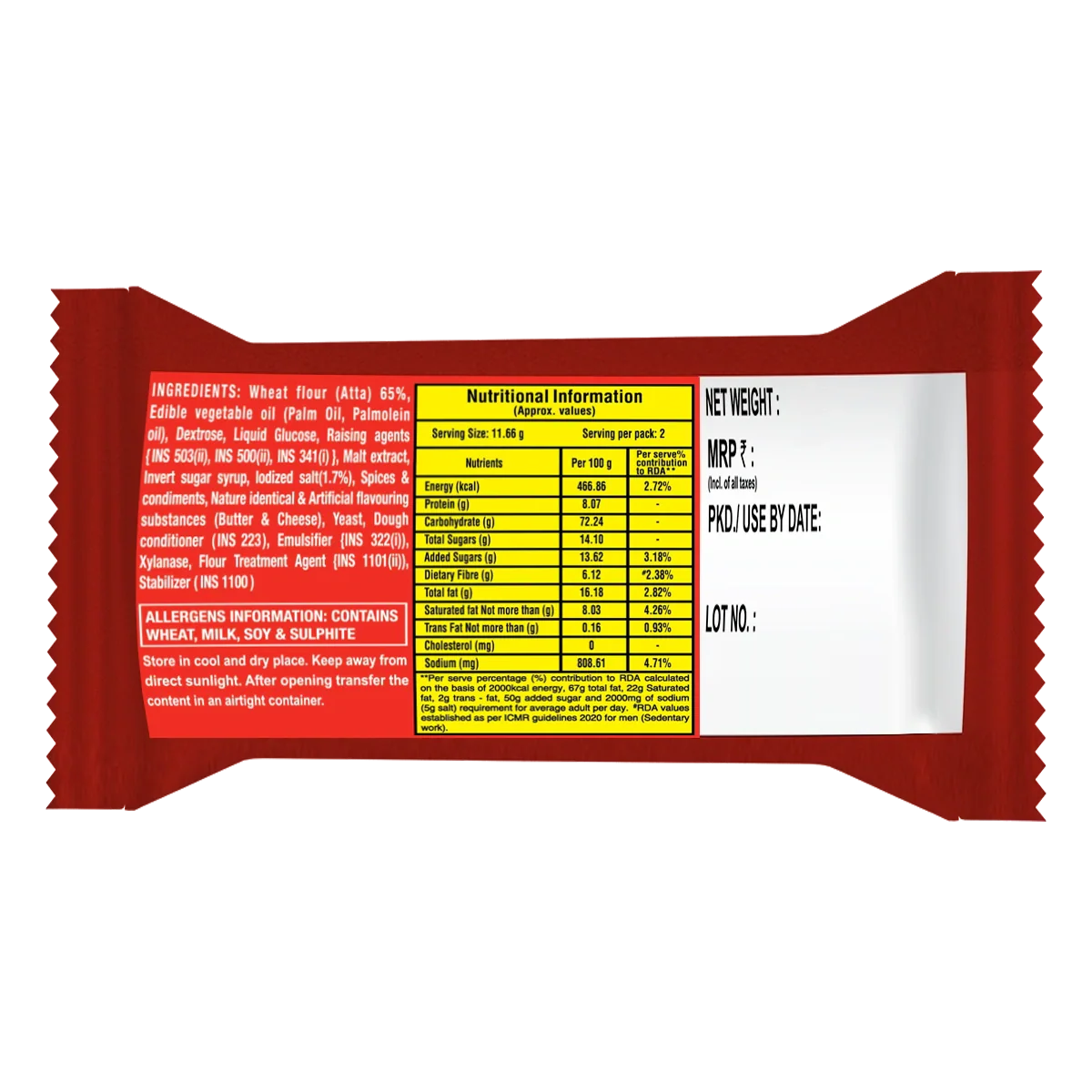 Patanjali Namkeen Biscuit 30gm - Image 2